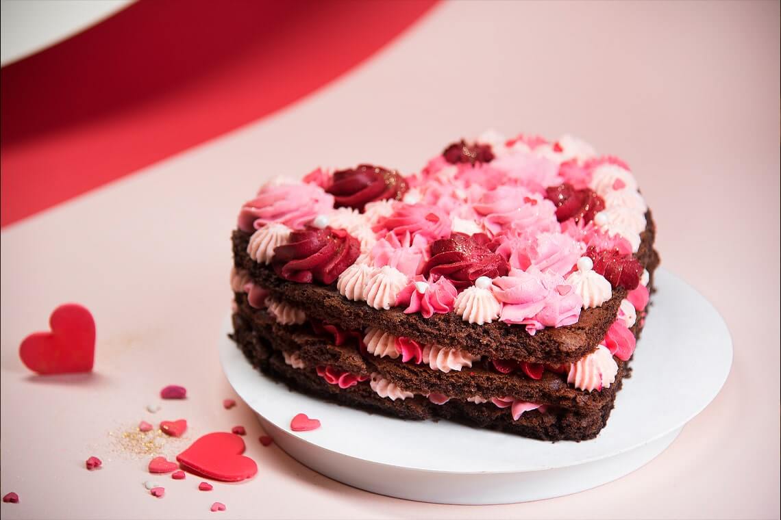 torta romantica san valentino